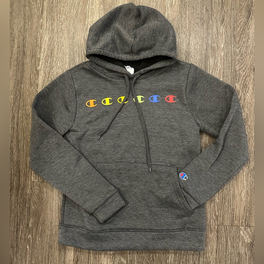 Champion Rainbow Logo Youth Sweatshirt